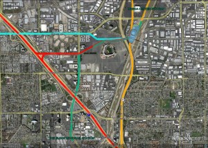 Anaheim City Drive Connector