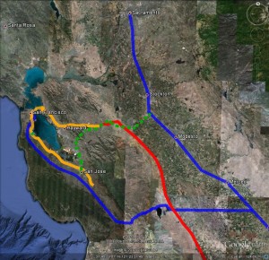 California High Speed Monorail-Bay Area