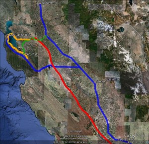 California High Speed Monorail-Northern Section