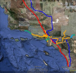 California High Speed Monorail-Southern Section